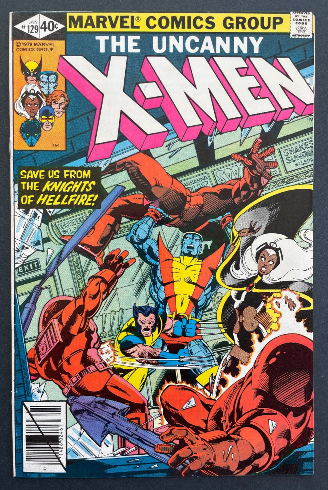 Uncanny X-Men #129 1st App Kitty Pryde & Emma Frost Marvel 1980 Comics