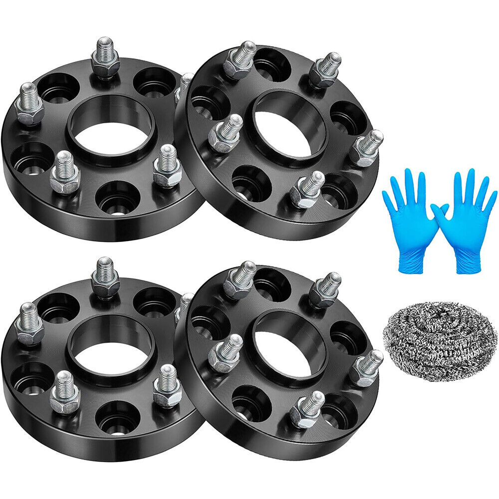 (4) 1 inch 5x114.3 5x4.5 Hubcentric Wheel Spacers  For Toyota Camry Sienna  