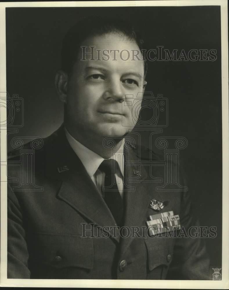 1965 Press Photo Brigadier General Thomas H. Crouch in Portrait - nom00320