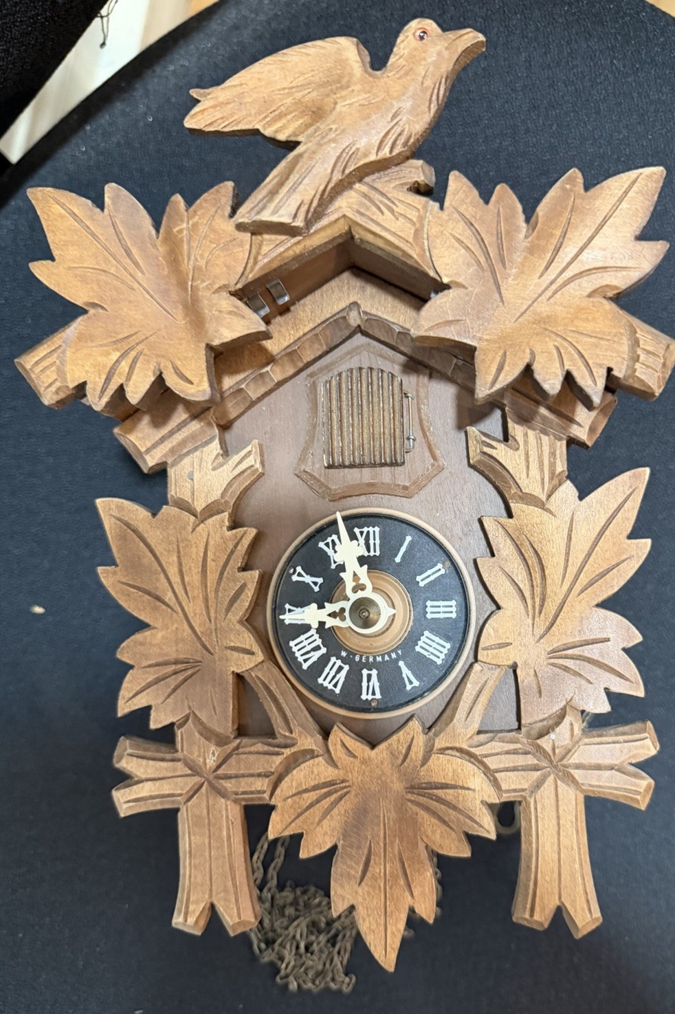 Beautiful 1920’s hand Made- Herbert Herr West Germany cuckoo clock