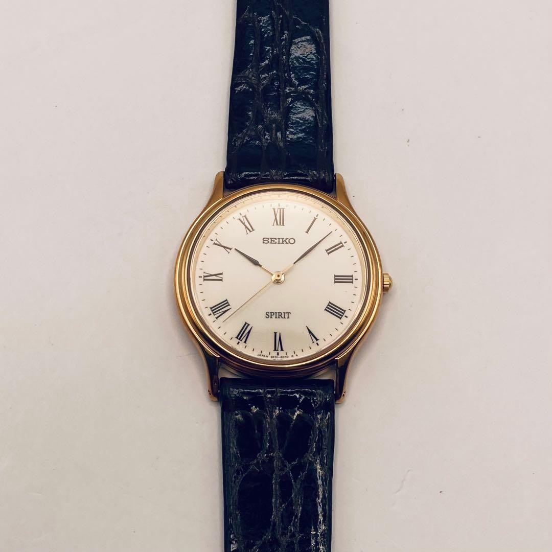 Seiko Spirit 5E31-6040 Wristwatch Quartz Unisex