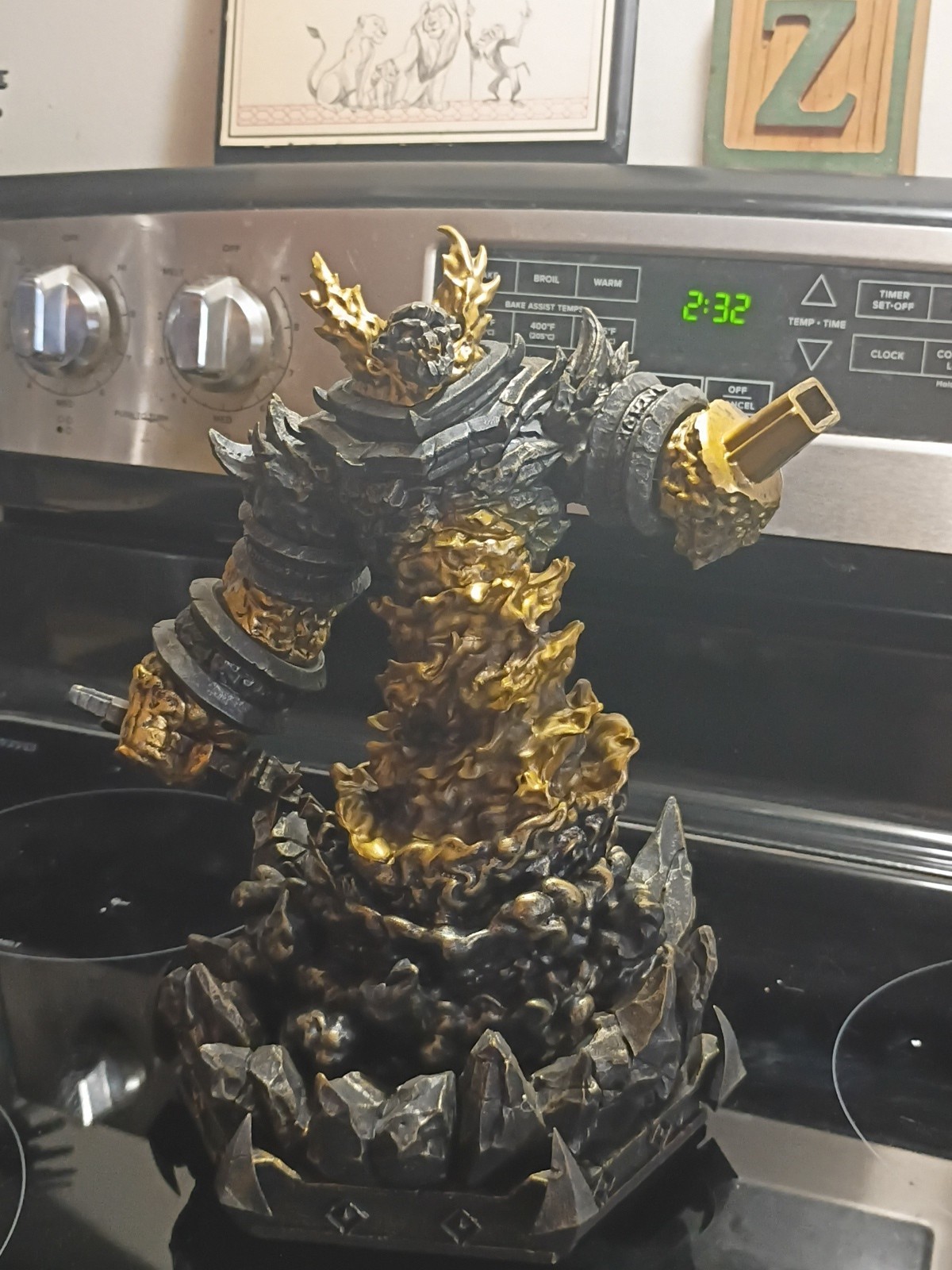 Blizzard World Of Warcraft 15 Year Anniversary Ragnaros Figure As Is