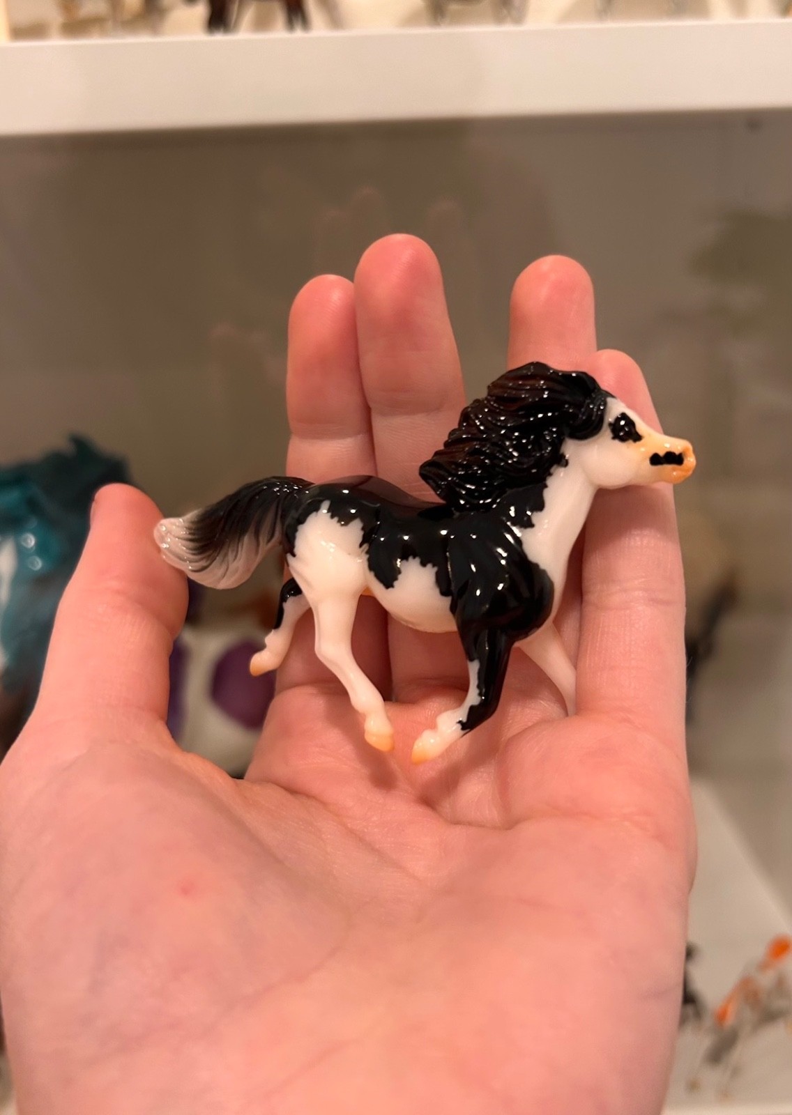 Breyer Virkie Glossy Pinto 2023 Stablemates Club | Nice Condition