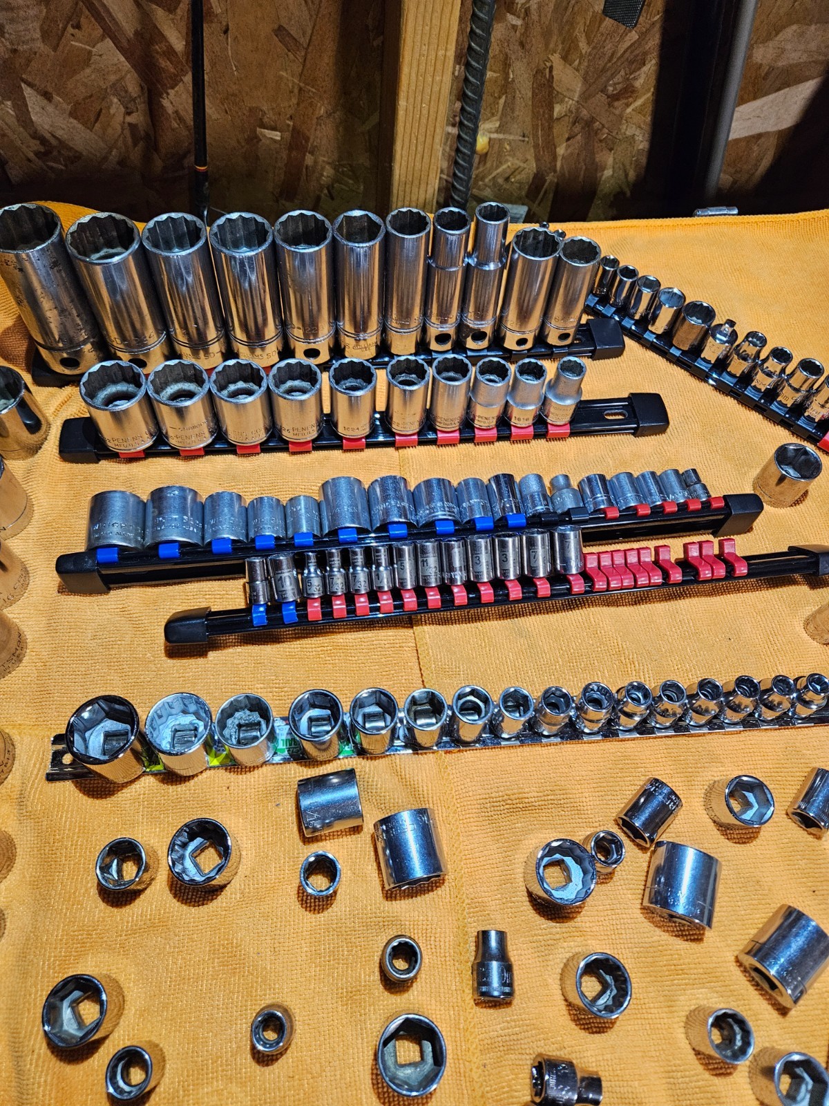 ALL-USA- 125 + CRAFTSMAN-WRIGHT-PENNS - WILLIAMS DEEP SHALLOW -1/2-3/8-1/4\
