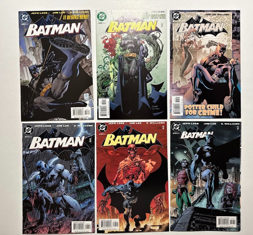 Batman #608 609 613 617 618 619 (DC Comics 2003)