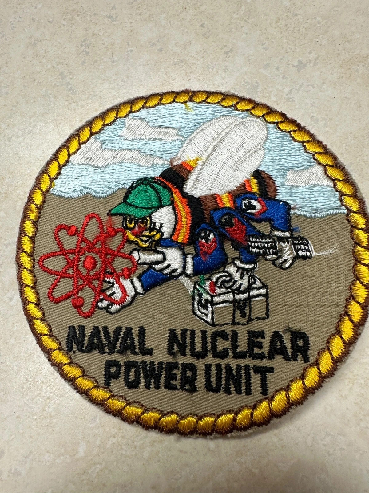 Vintage US Navy Naval Nuclear Power Unit Patch