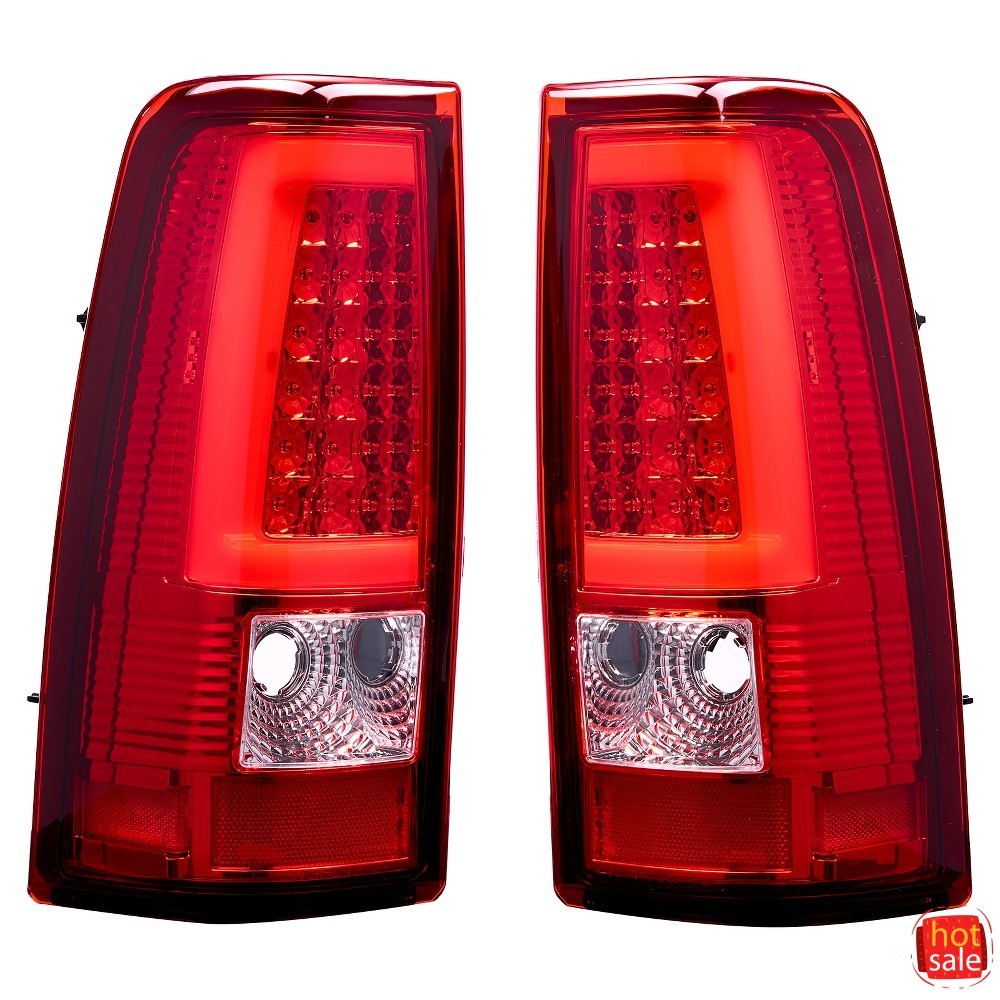 Tail Light Assembly for 03-06 Chevy Silverado 1500/2500/3500 & 07 Classic, Red