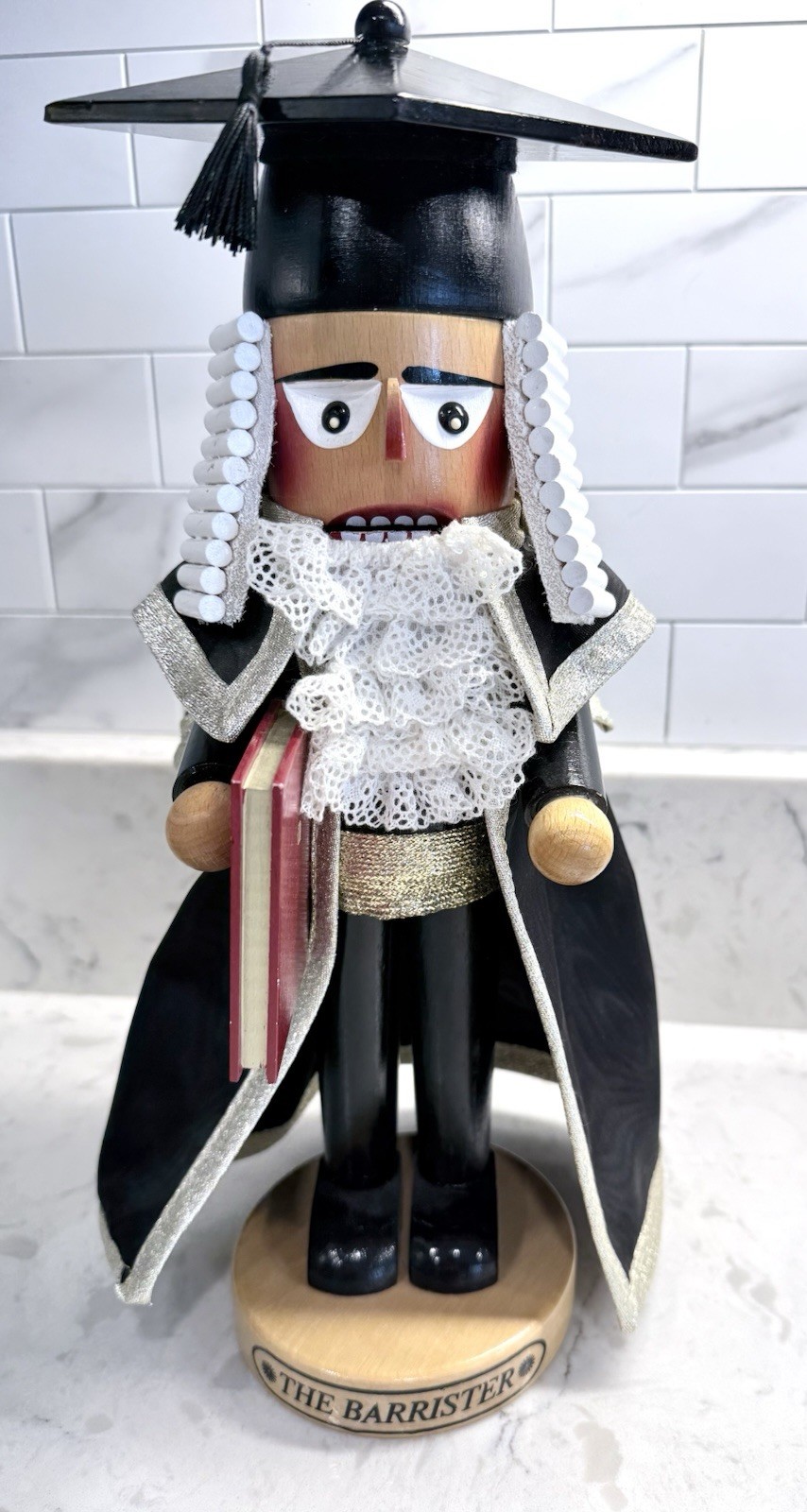 Steinbach Limited Edition The Barrister Attorney Nutcracker Handmade Germany