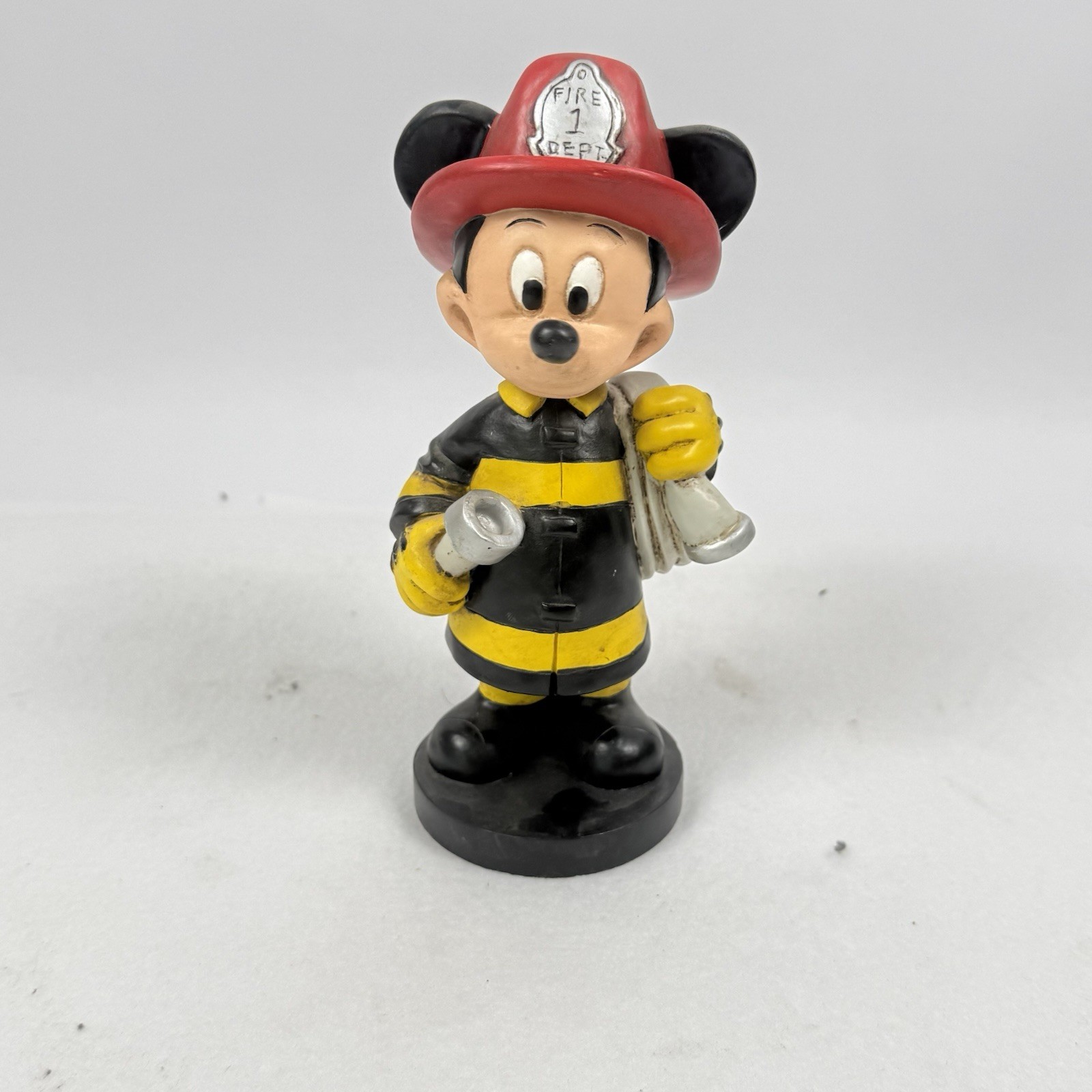 RARE Disney Auctions Firefighter Fireman Mickey Mouse Bobble Head LE 350 Figure