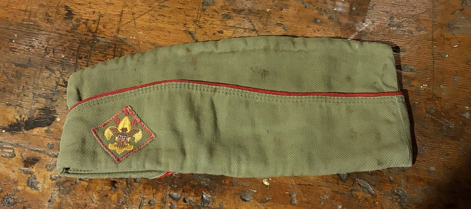 Vintage Mid 20th Century Boy Scouts BSA Cap Hat Medium