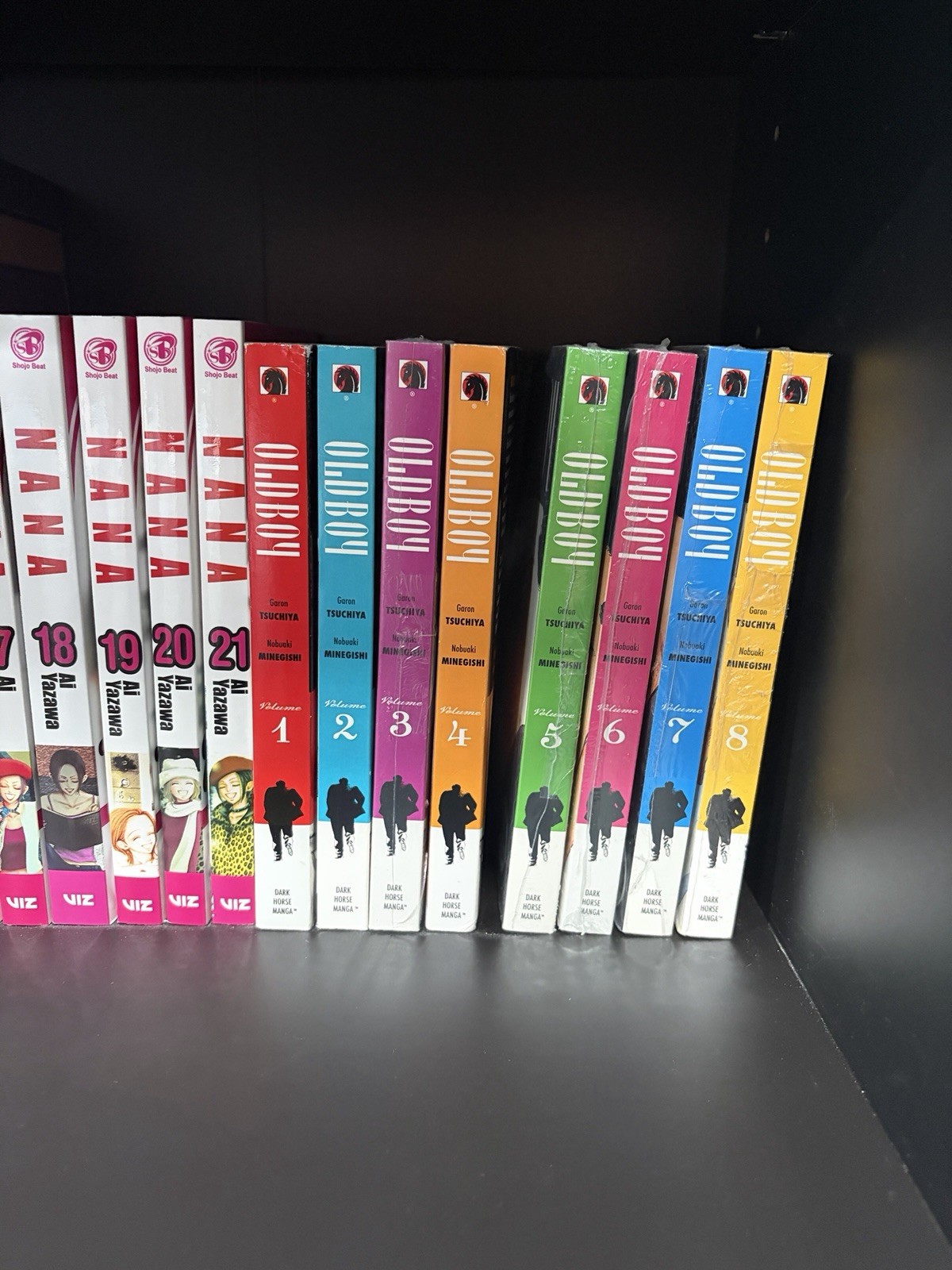 Old Boy Manga 1-8 Complete Set Tsuchiya, Minegishi 2006 English Dark Horse OOP