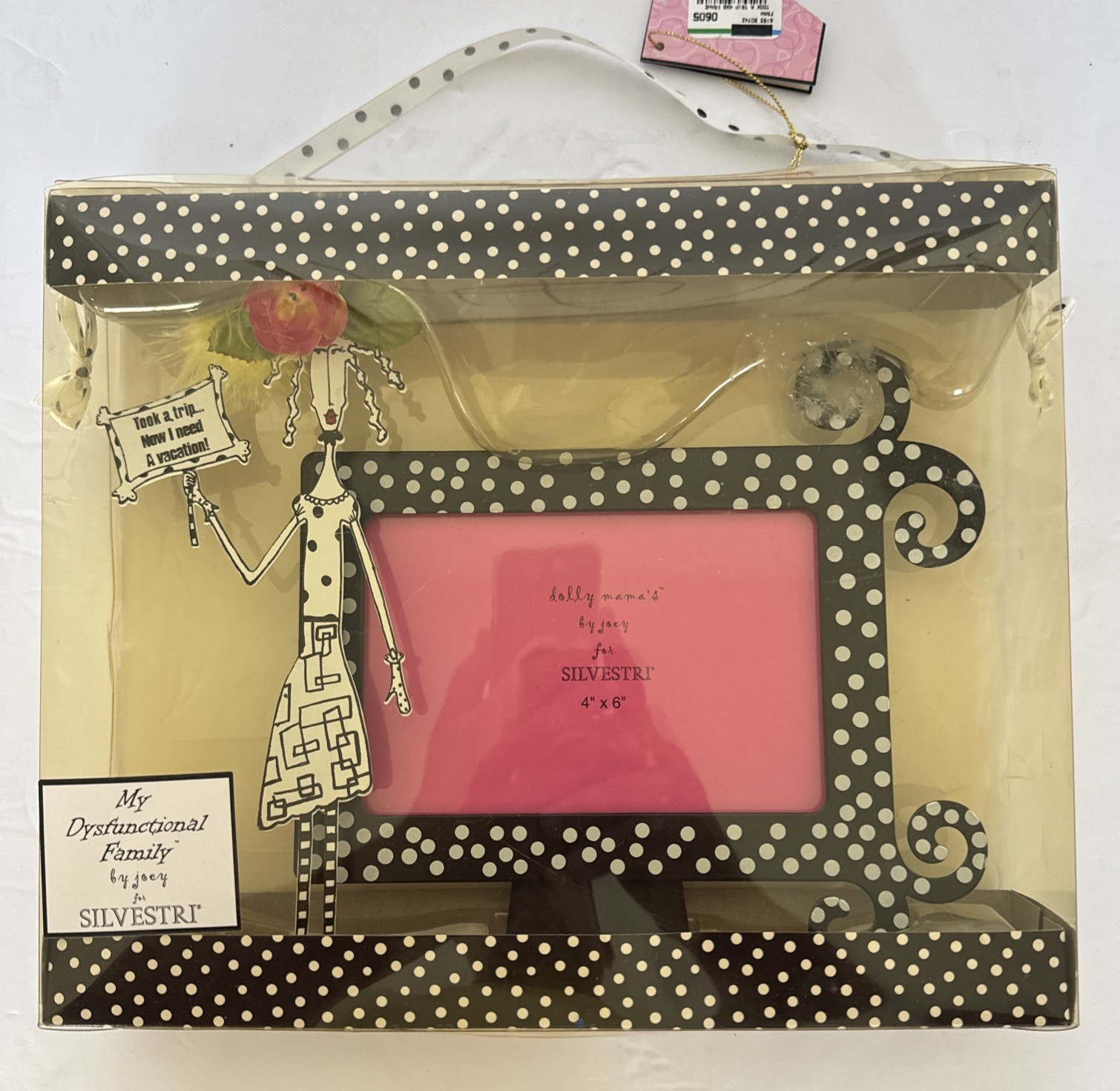 My Dysfunctional Family Dolly Mama’s Picture Frame By Joey For Silvestri 4x6 NEW