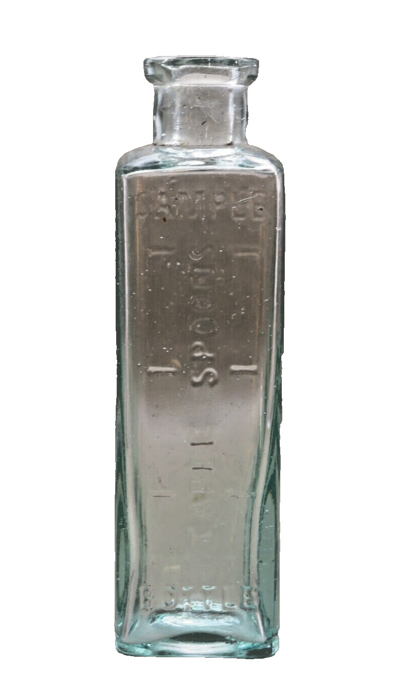 Antique Early 1900 Edwardian 'Guy's Tonic Tablespoons Sample Bottle' Collectable