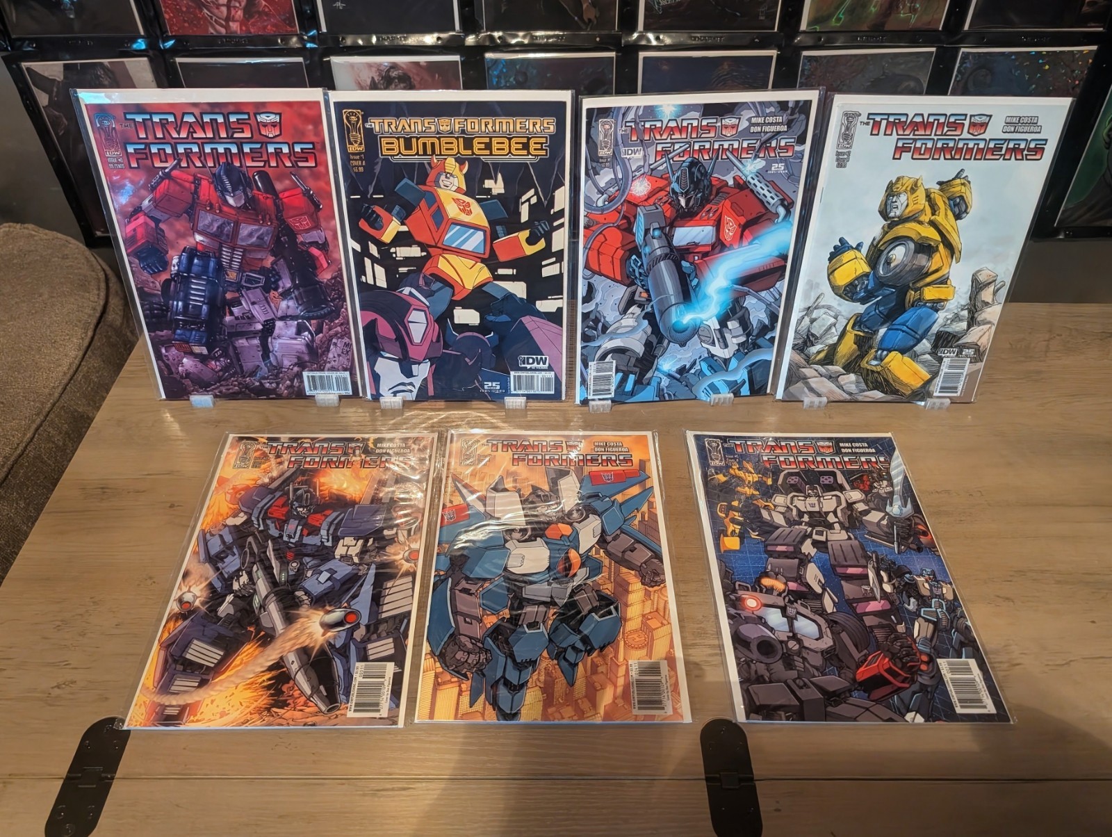 IDW Transformers Lot: 2005 #0 Optimus + Costa #1-5 + Bumblebee #1