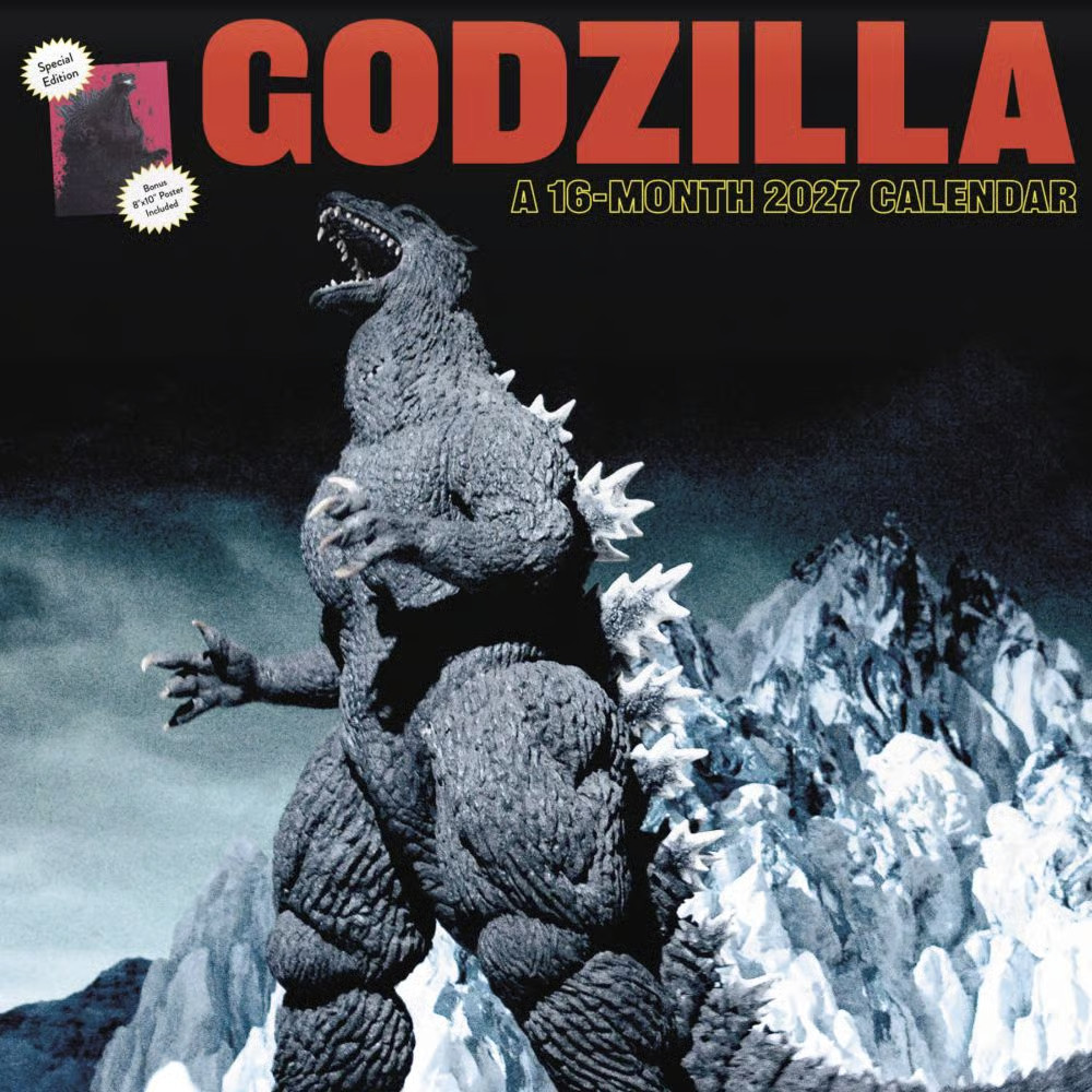 Trends International,  Godzilla Classic 2027 Wall Calendar