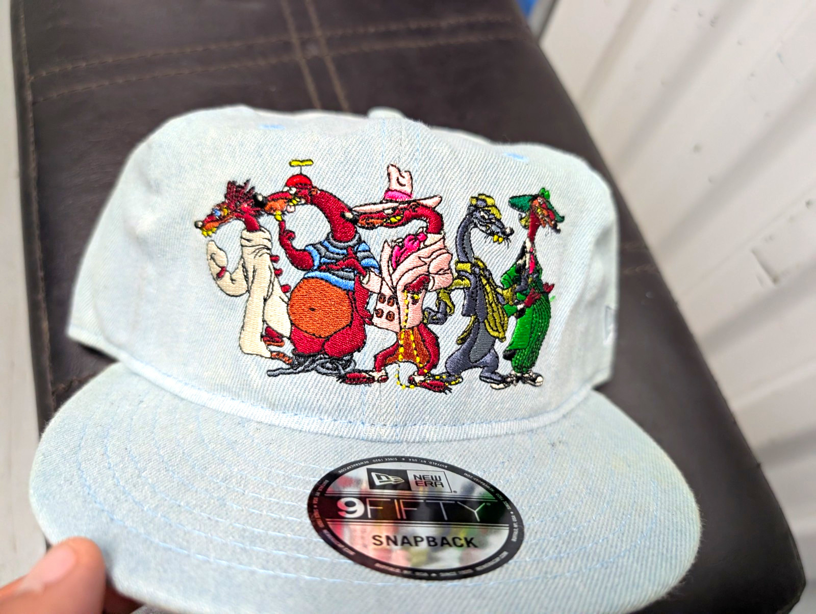 New Era 9FIFTY Snapback Cap Light Blue The HundredsXWho Framed Roger Rabbit