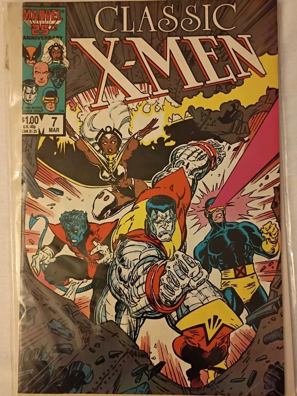 Classic X-men March 7 1986