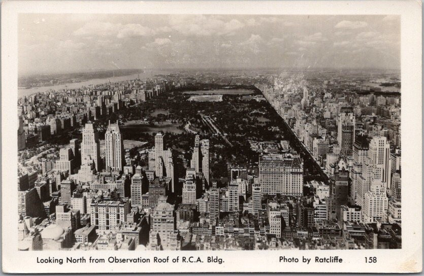 c1930s NYC Photo RPPC Postcard 