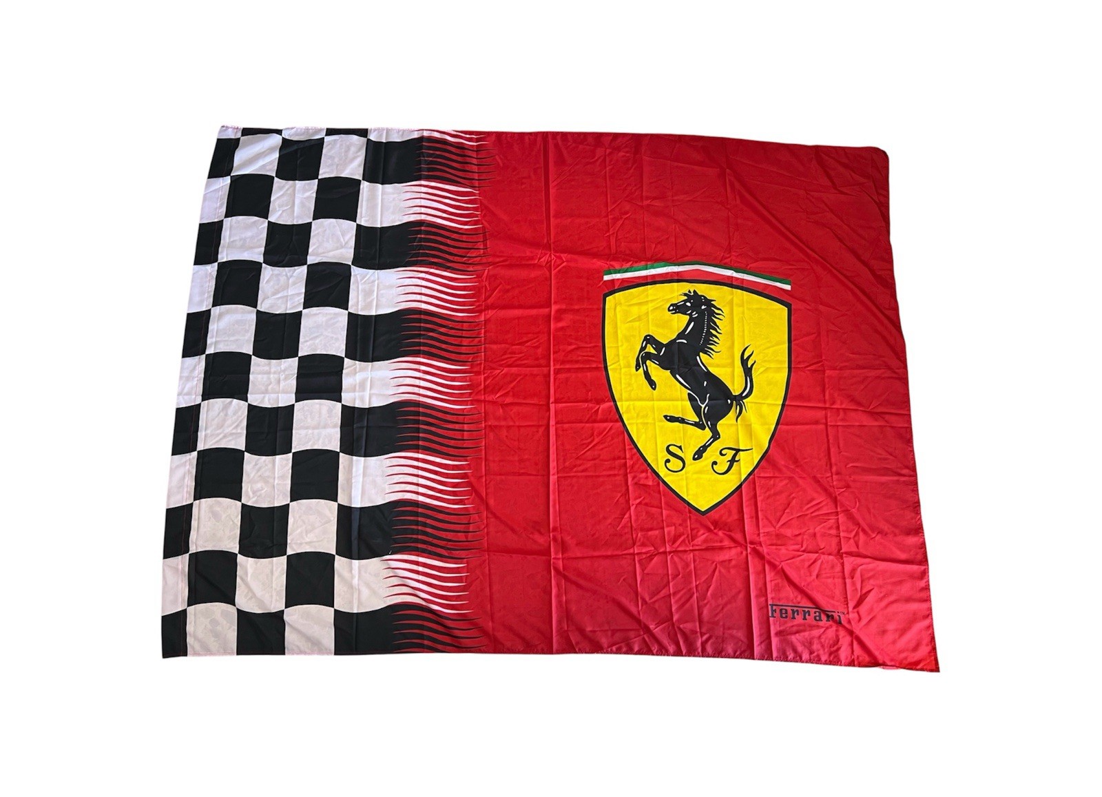 2002 Official Scuderia Ferrari F1 Merchandise Flag 195x144cm