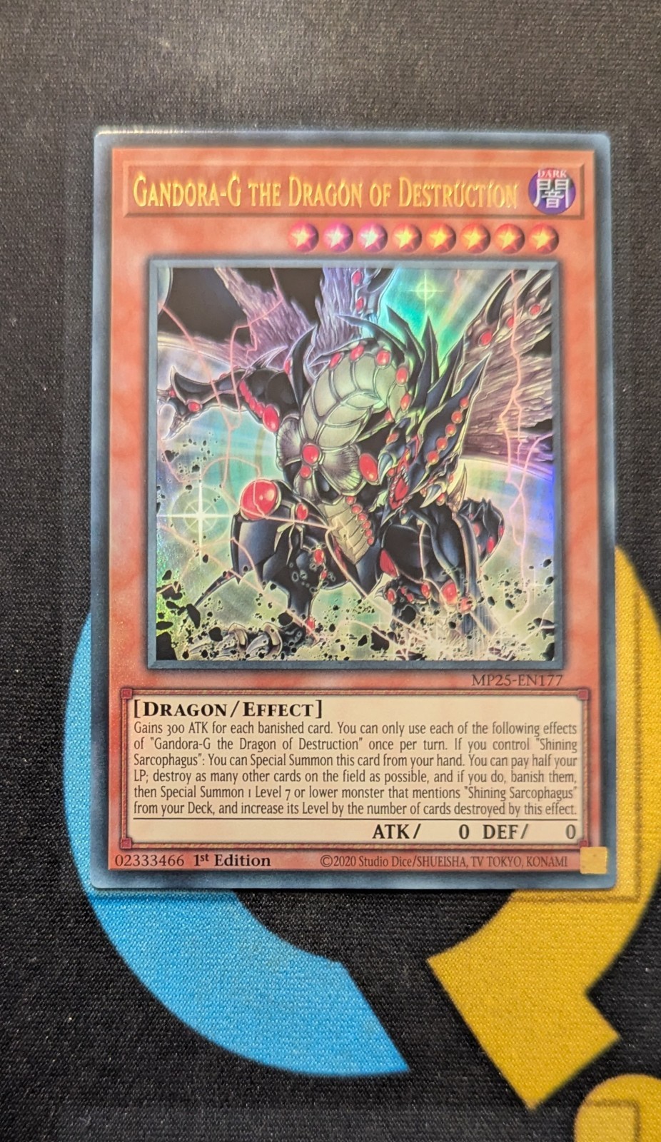 MP25-EN177 Gandora-G the Dragon of Destruction Ultra Rare 1st Ed YuGiOh