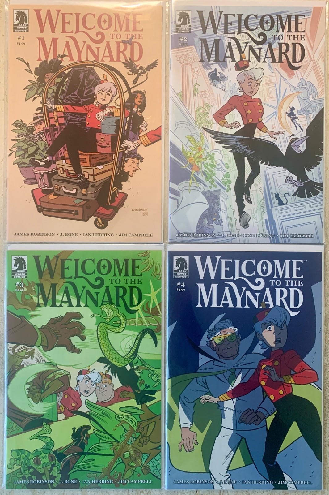 WELCOME TO THE MAYNARD 1-4 | DARK HORSE 2024-2025 | COMPLETE MINI-SERIES | VF/NM