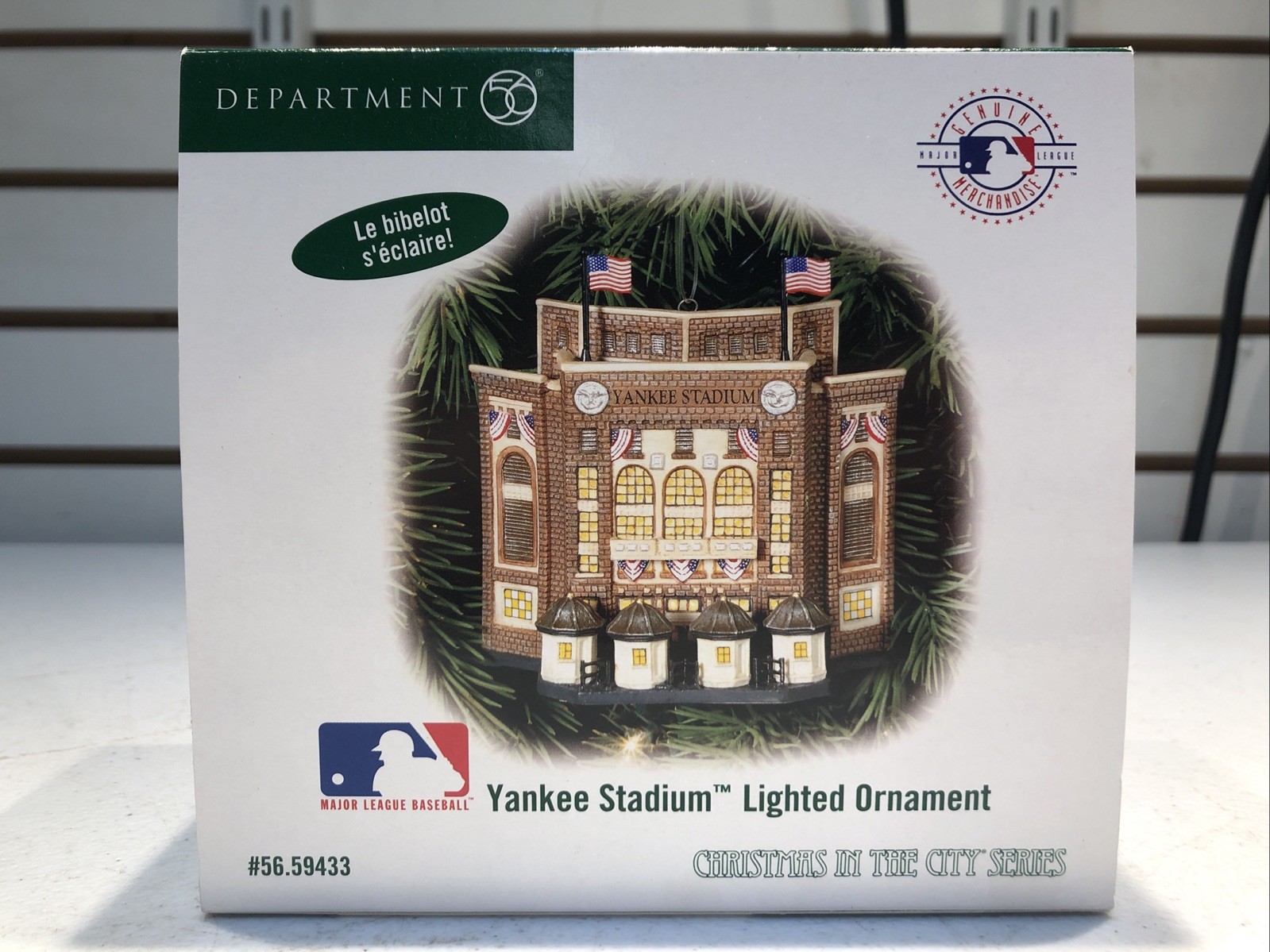 Department 56 Yankee Stadium Lighted Ornament - #56.59433