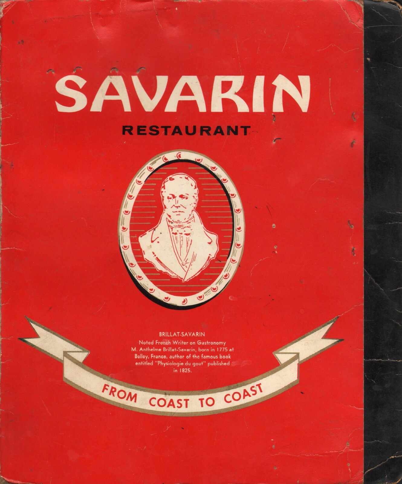 Vintage SAVARIN Restaurant Menu New York 1963