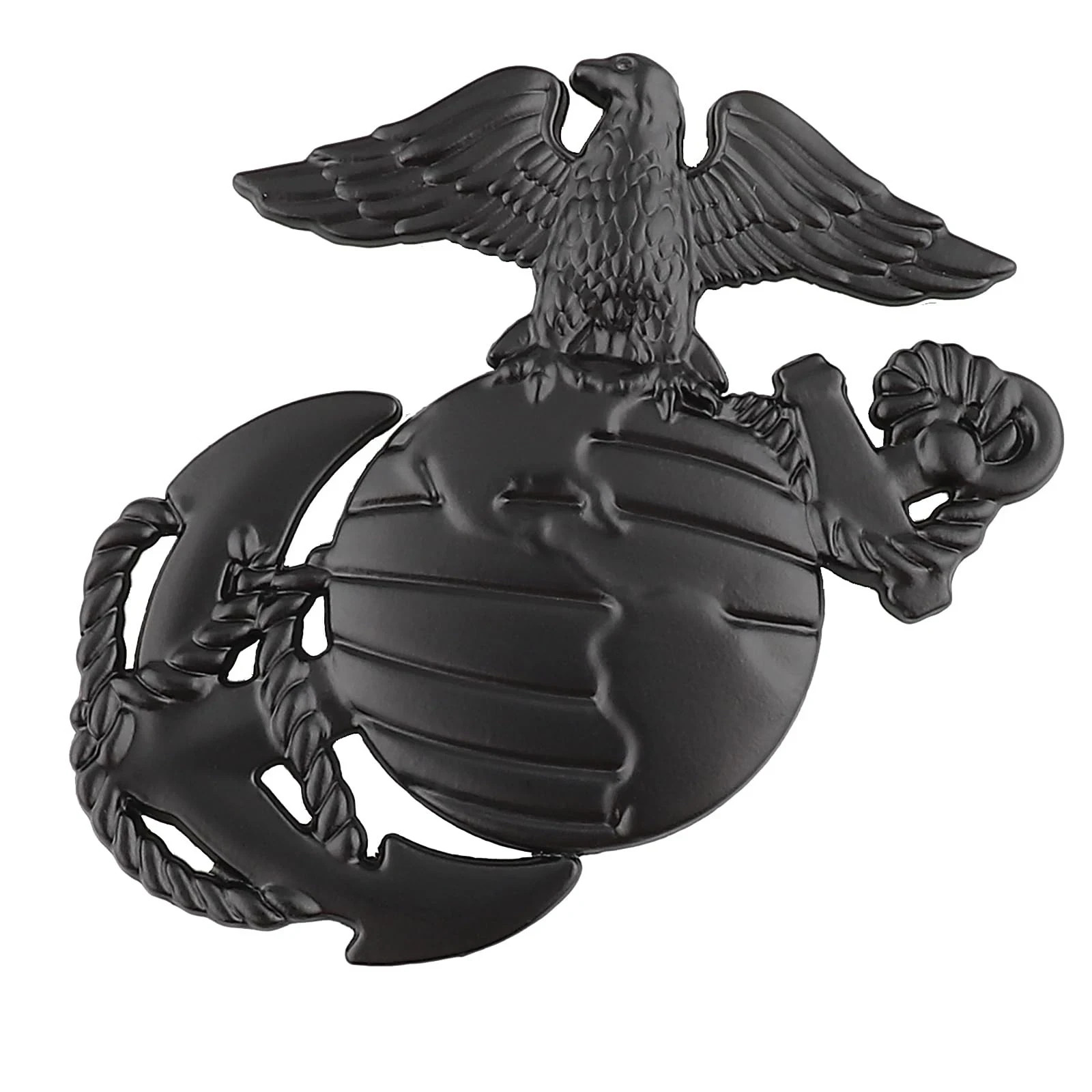 US Marine Corps USMC Metal Car Emblem -Eagle & Globe - 