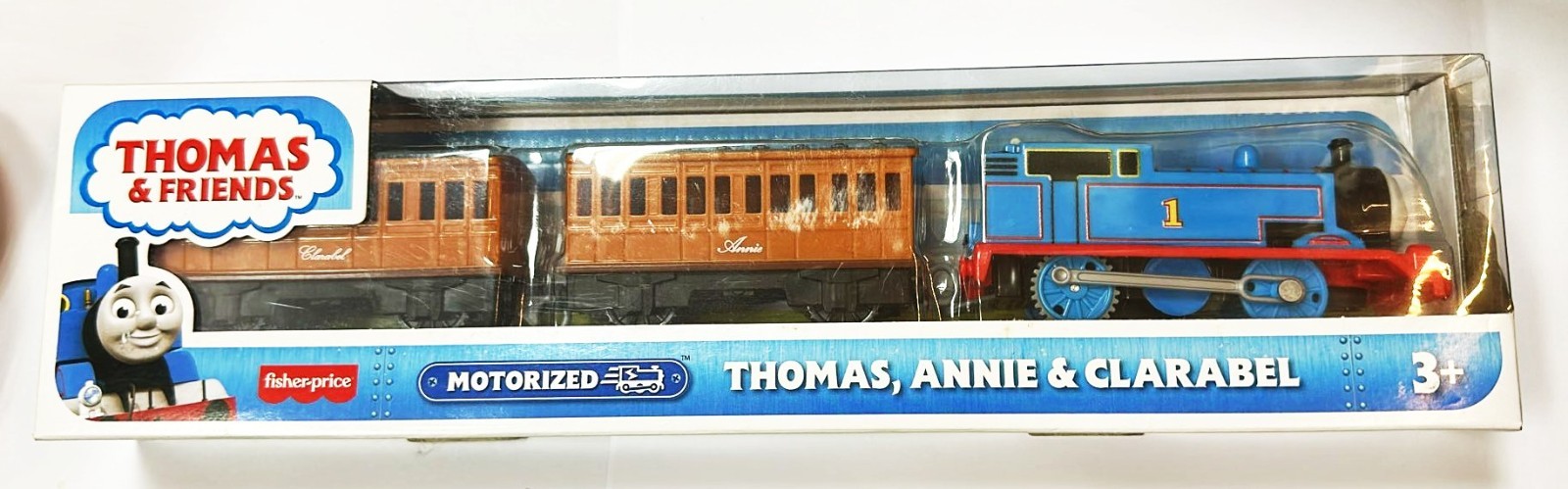 Fisher Price Motorized Thomas, Annie & Clarabel (RARE)