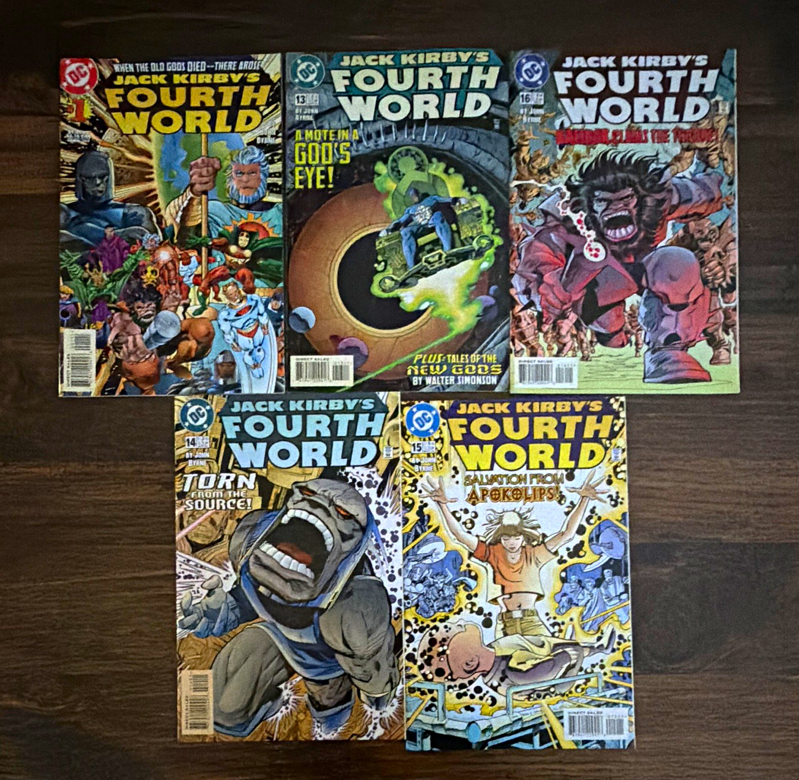 Jack Kirby's Fourth World DC Comics Lot #13 #14 #15 #16 Darkseid Kalibak