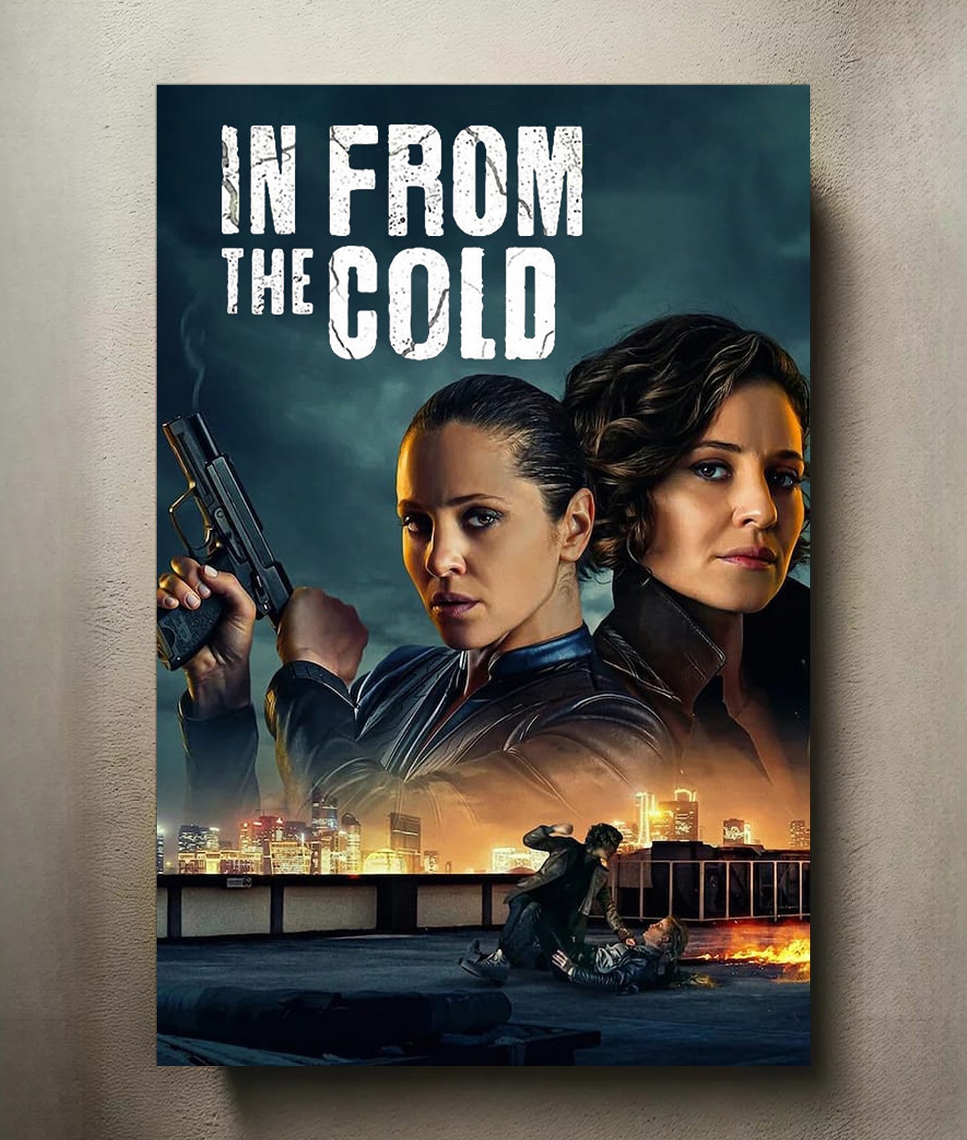In From the Cold 8x12 Metal TV Show Poster Sign