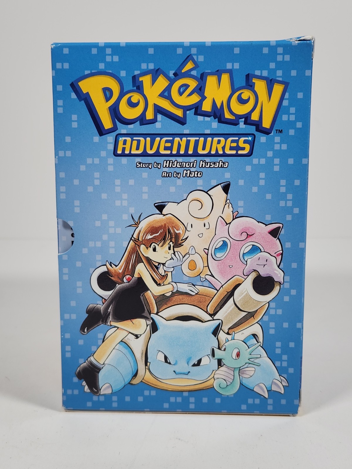 Pokemon Adventures Graphic Novel Box Set Red & Blue Volumes 1-7 Manga