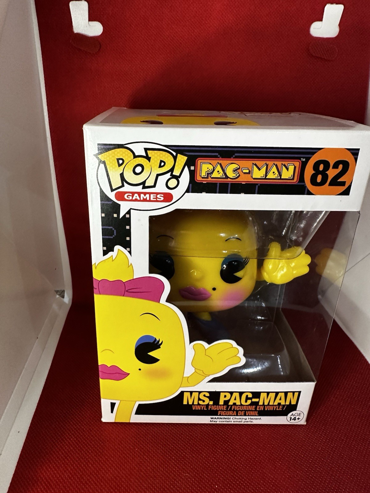 Funko Pop Vinyl: Pac-Man - Ms. Pac-Man #82 New in Box