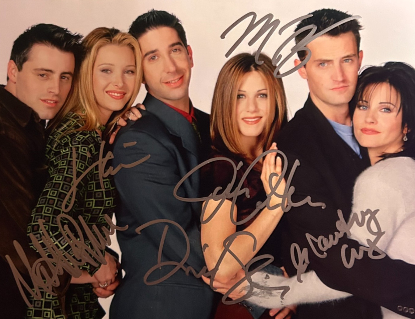 FRIENDS Cast Signed (x6) Autographs 8x10