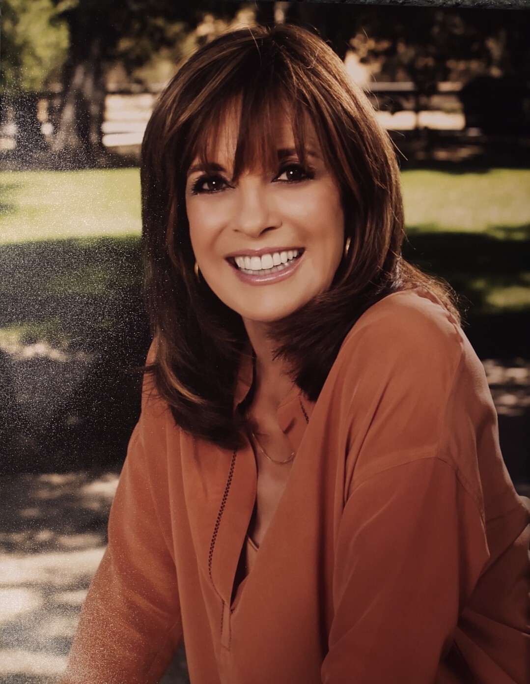 LINDA GRAY 8x10 COLOR PHOTO SUE ELLEN EWING DALLAS NEW