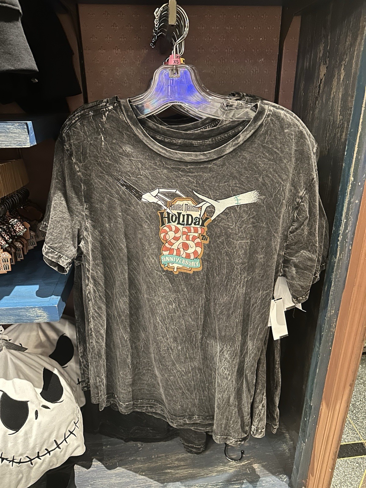 🎃New Disneyland 25th Anniversary Haunted Mansion T-Shirt Adult Multiple Size