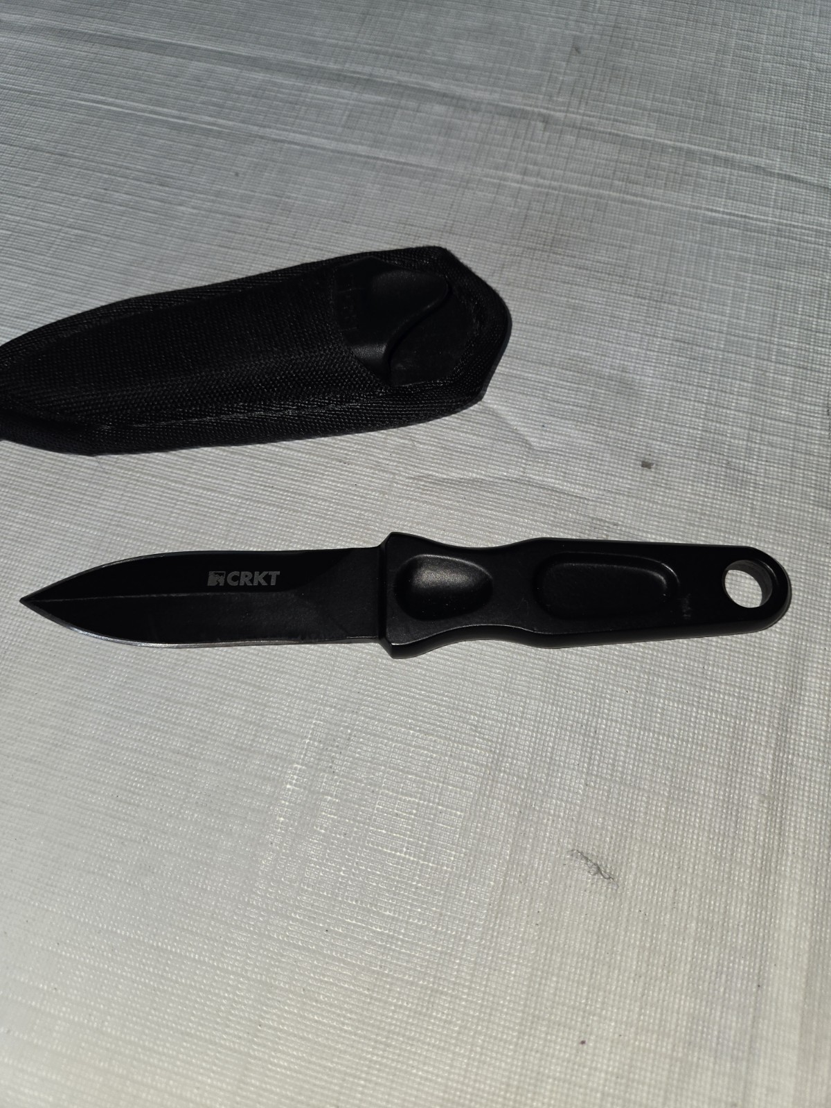 Ag Russell CRKT sting 2020 One Piece Fixed Blade With Sheath NO BOOT CLIP