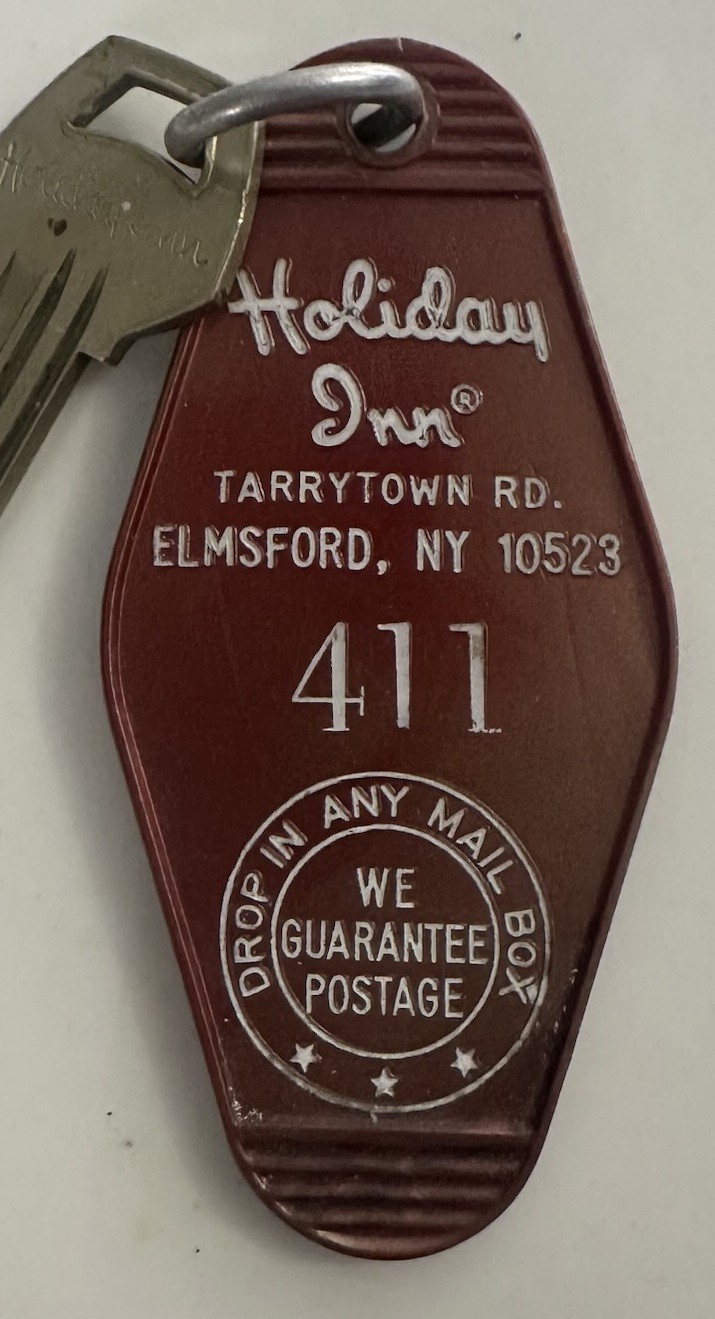 Holiday Inn Tarrytown Rd., Elmsford, New York 10523 Hotel Room Key #411 Fob