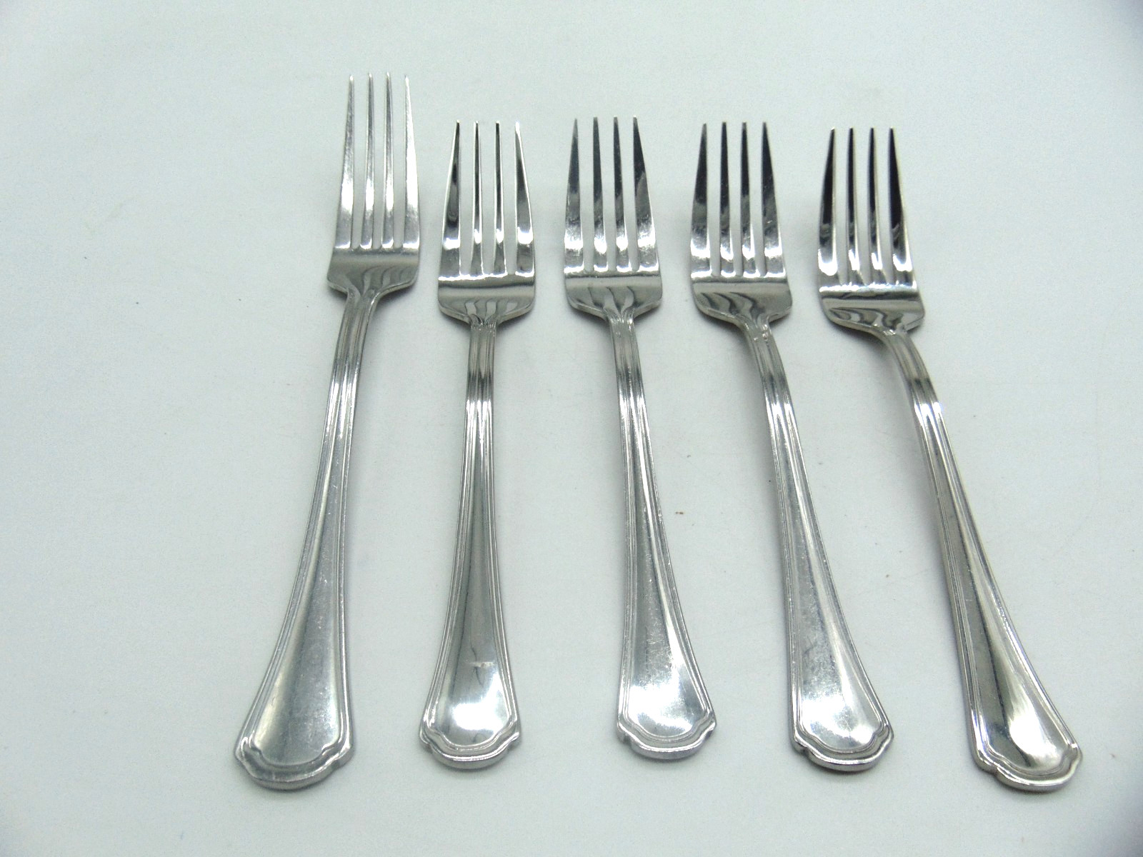 Reed & Barton Arlington Newton Pattern 18/10 Stainless Forks - Lot of 5