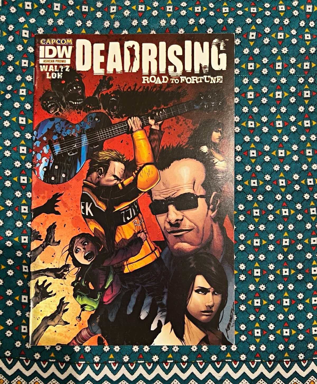 IDW Dead Rising: Road to Fortune Ashcan Single Issue Comic Frank West Waltz Loh