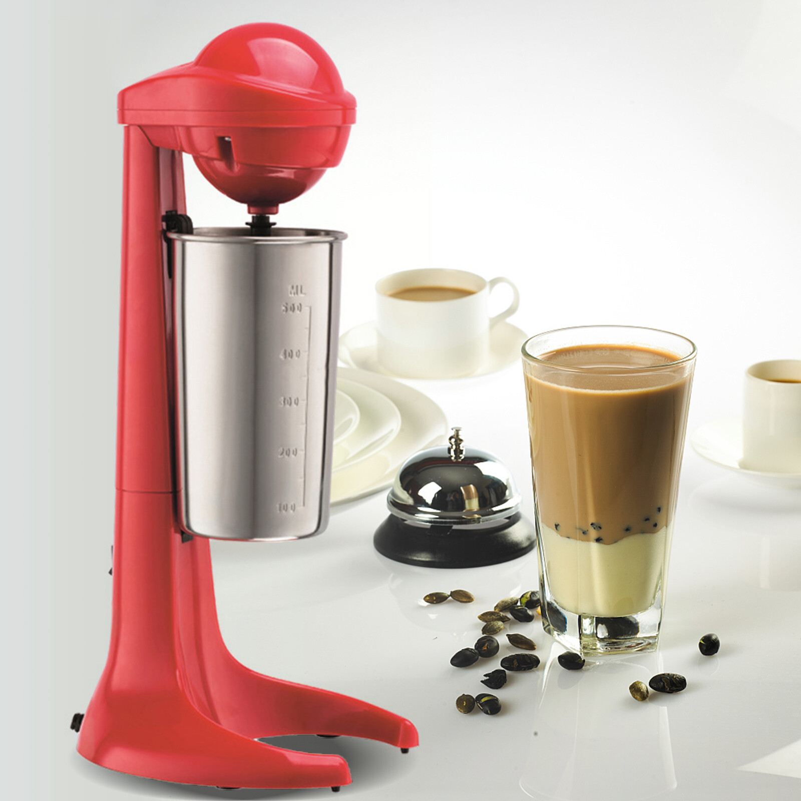 Stainless Milkshake Maker Drink Mixer Beach Frappe Machine Smoothie Malt Blender