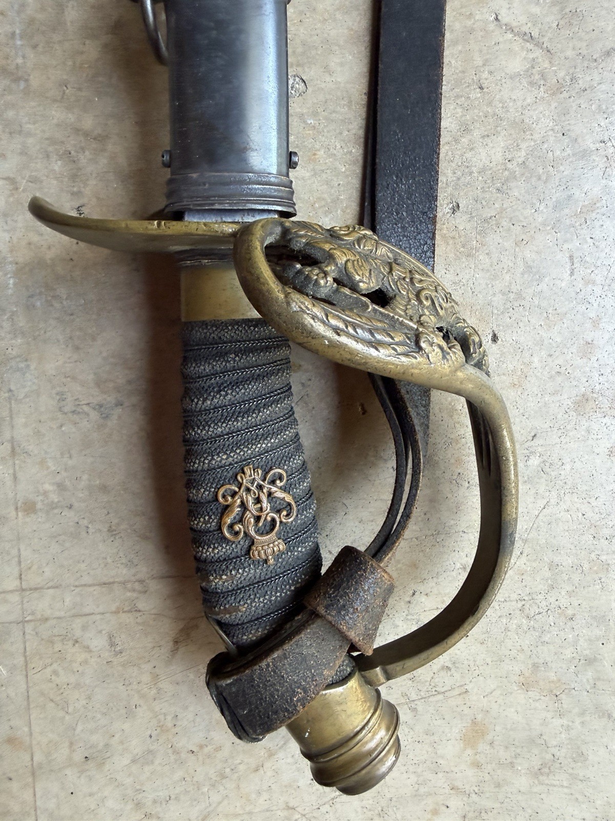 GERMAN CARL EICKHORN Sword With Solengin Stamp