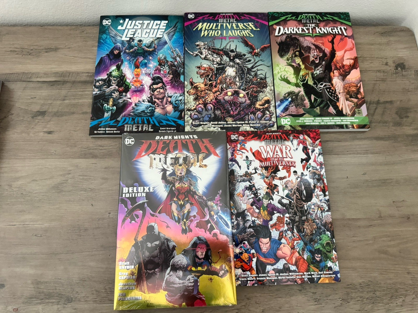 Dc Comics Metal/ Death Metal Collection