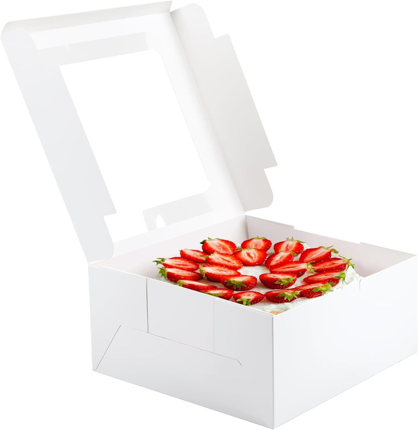 Cake Boxes 10 Inch, Cake Carrier Holder, Storage Transport Container