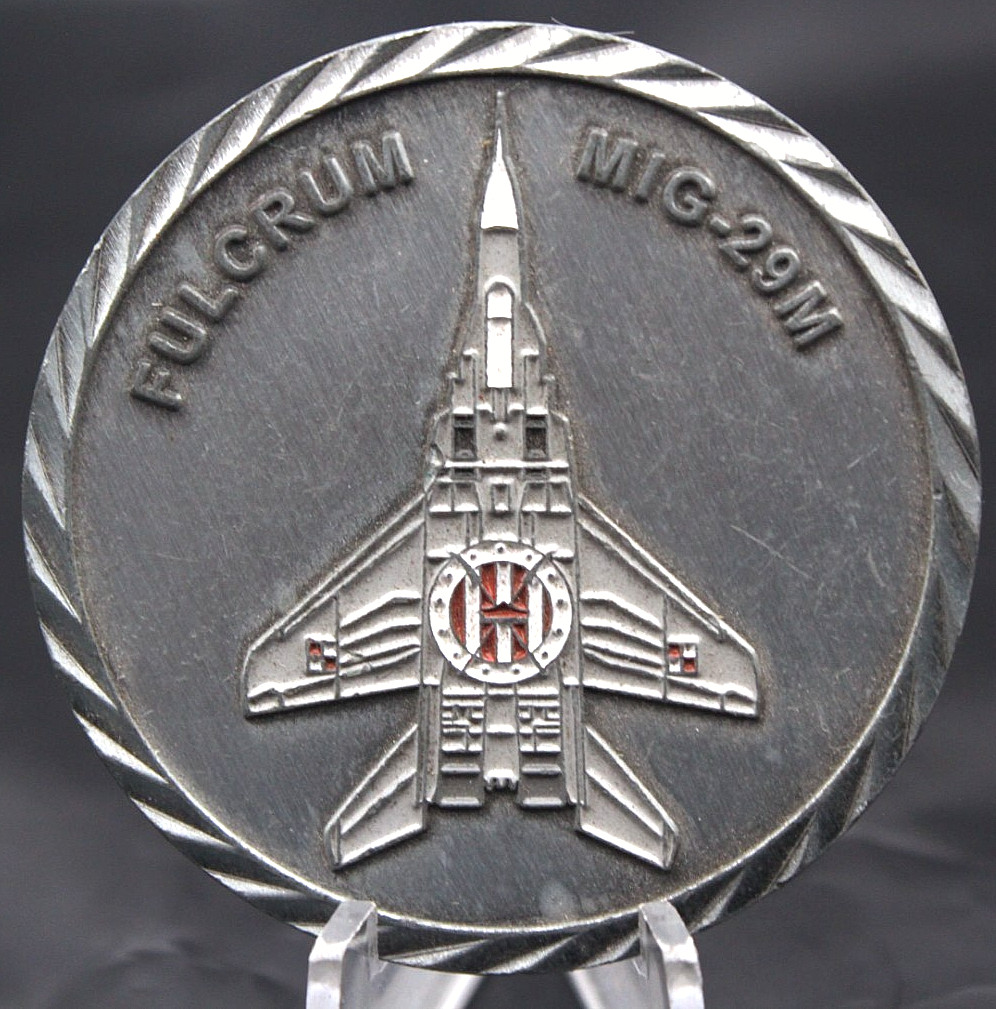Poland 23rd Tactical Air Base MiG-29 Fulcrum Jan Zumbach Challenge Coin 2\
