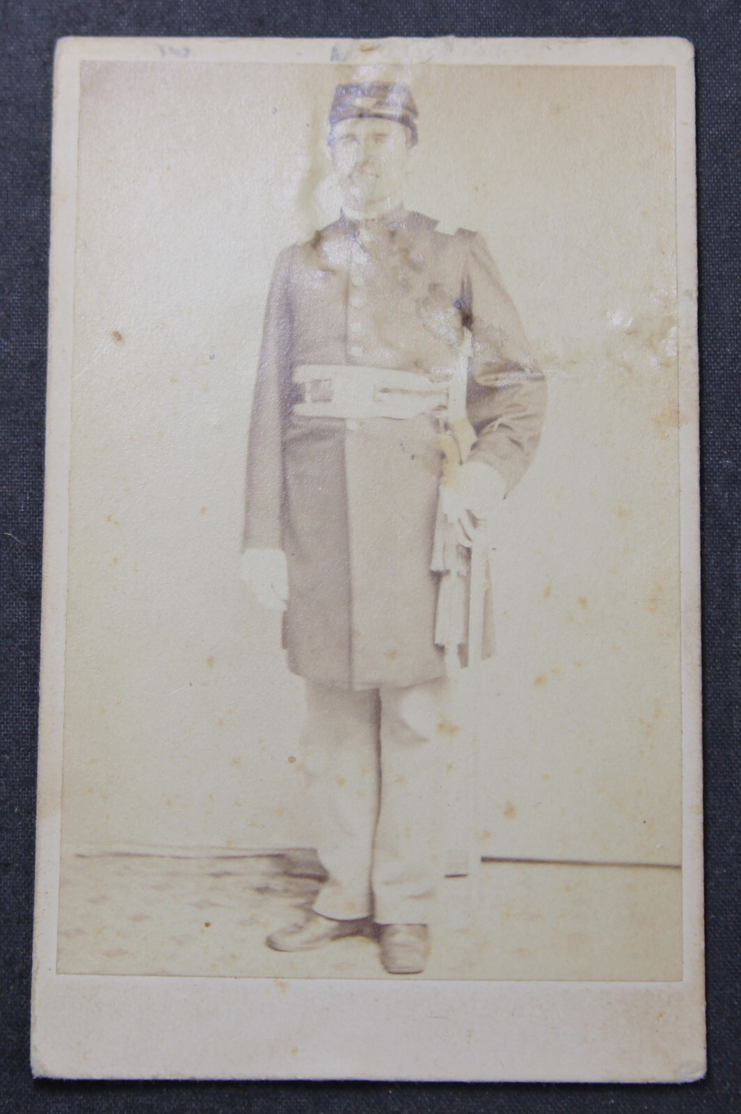 Civil War CDV - Captain Joseph Parker 32nd US COLORED INFANTRY - Philadelphia PA