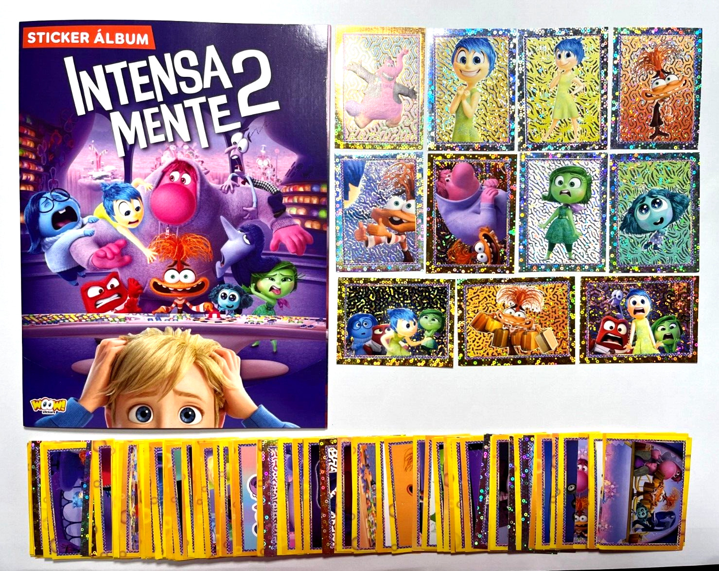 2024 ALBUM INSIDE OUT 2 + Full Set 169/169 Sticker PERU Edition INTENSAMENTE 2