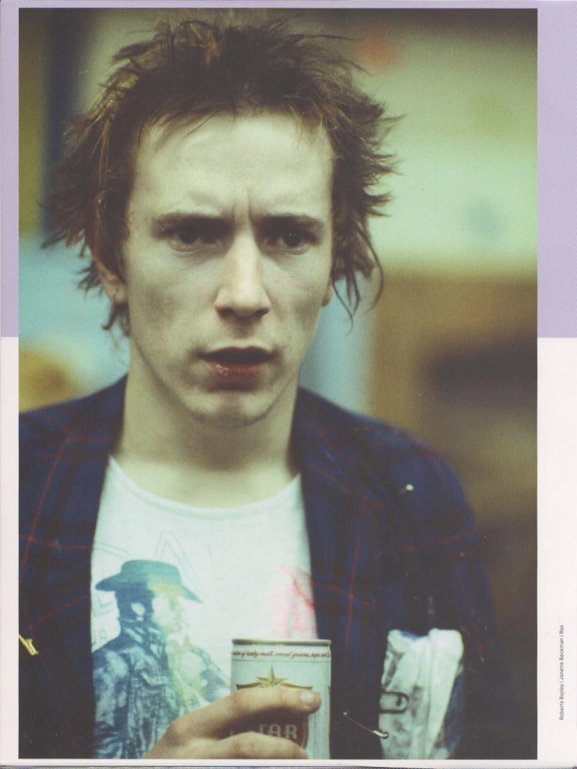 Vintage 1970s Sex Pistols John Lydon Lone Star Beer Print Ad - Original