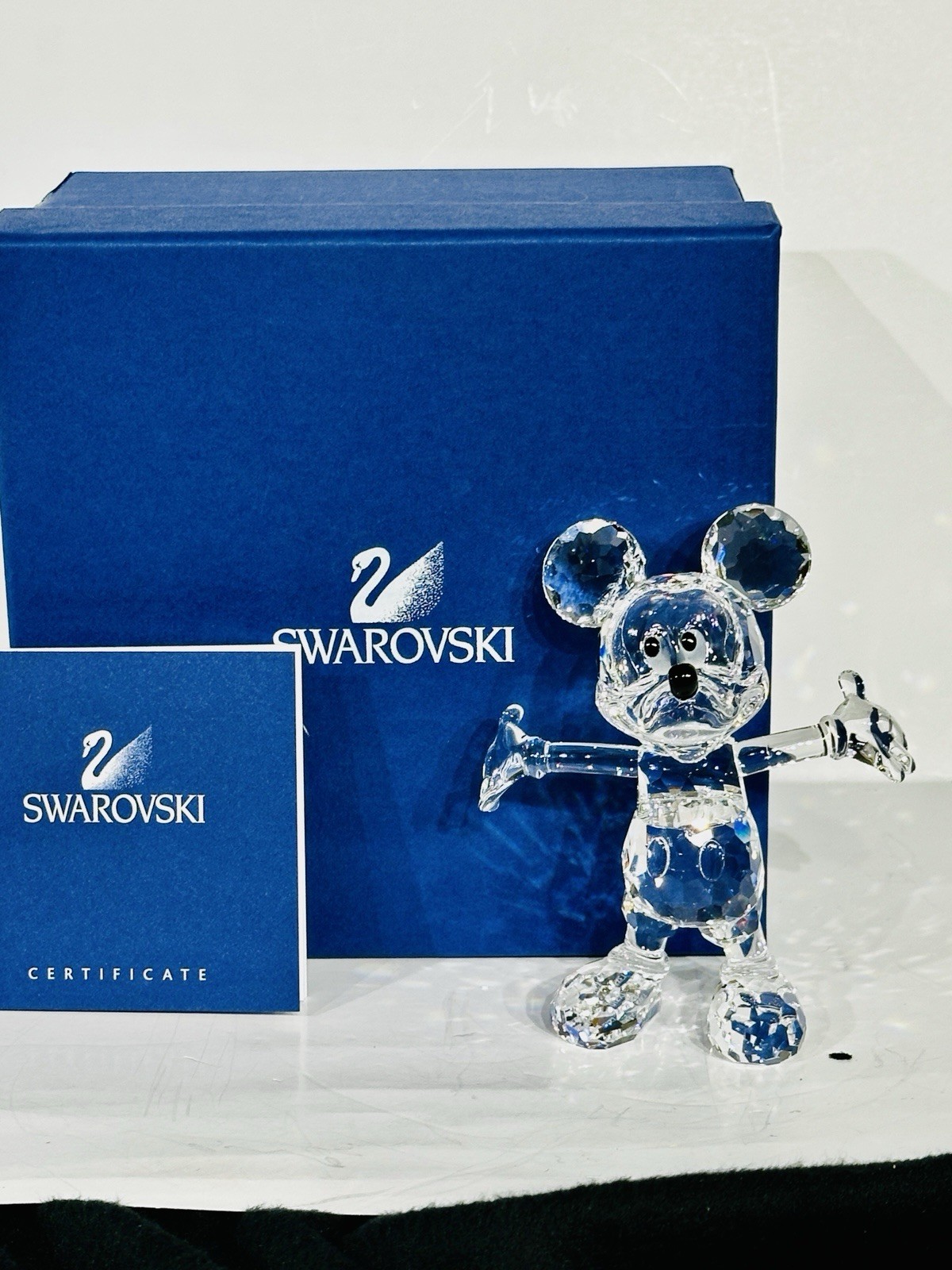 Swarovski Crystal Disney Collection Mickey Mouse MiB COA