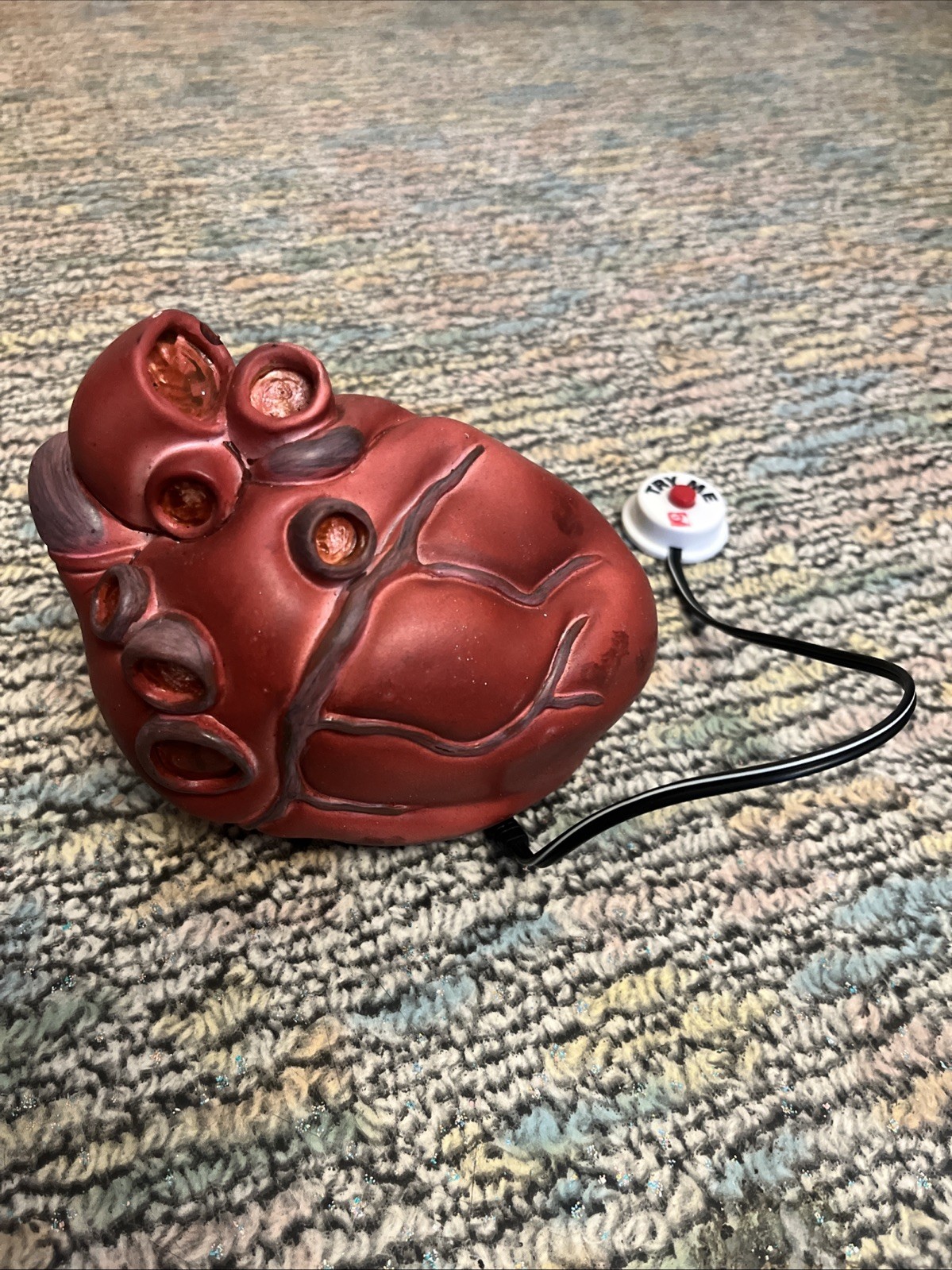2006 Gemmy Industries “Throbbing Heart” — Tested/Working — Halloween —